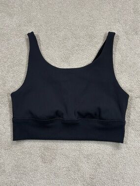 OFFLINE by Aerie Real Me XTRA Ribbed Sports Bra Athleisure Pilates Cutout Size L